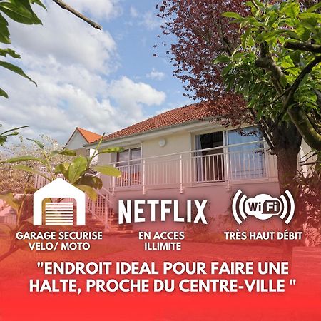 Proche Centre, Gare, Parc, Parking By Maison Bonhage Chaumont  Exterior foto