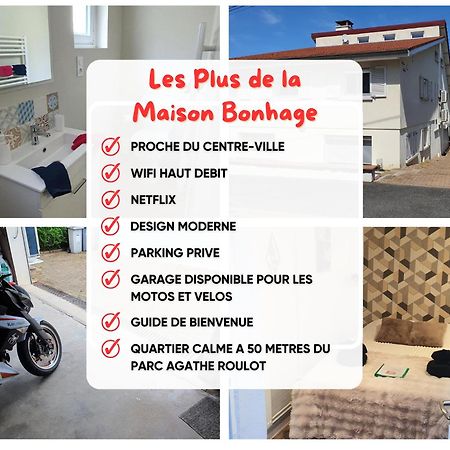 Proche Centre, Gare, Parc, Parking By Maison Bonhage Chaumont  Exterior foto