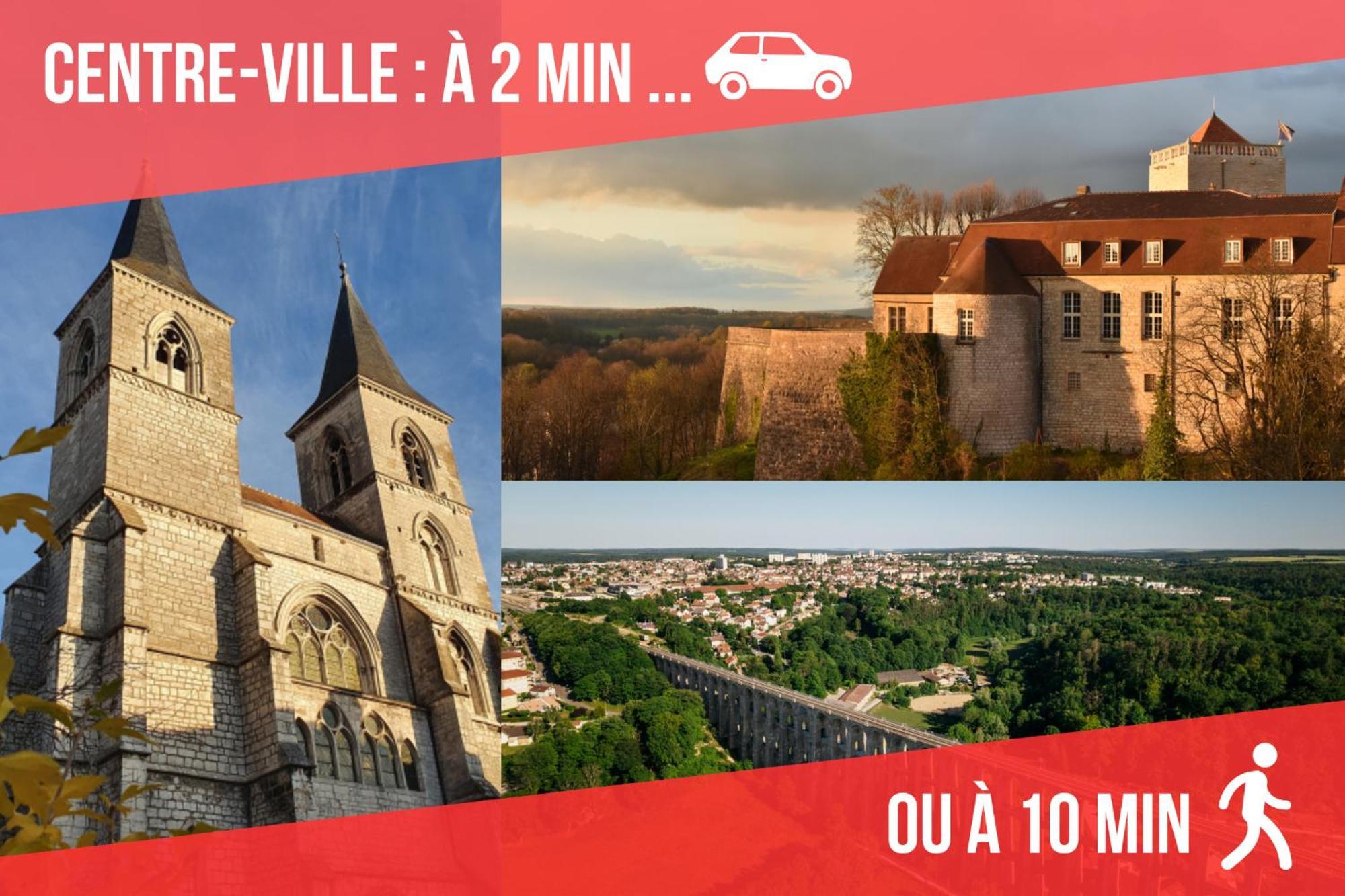 Proche Centre, Gare, Parc, Parking By Maison Bonhage Chaumont  Exterior foto